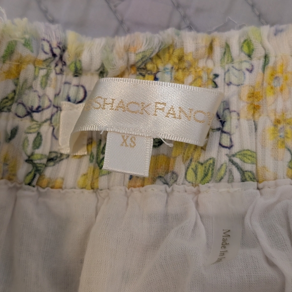 LoveShackFancy Womens Multi-Colored Ruffled Mini Skirt Size XS (0227) - Picture 5 of 9